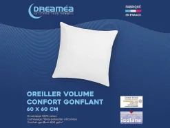Almofada De 60 X 60 Cm Da Dreamea - 600 G - Marin