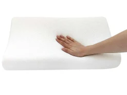Almofada Ergonomica Memória De Forma 50 X 30 Cm Branco - Sleepy Da Dreamea