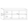 Aparador Com 3 Portas Disponivel Em Branco Lacado - Comete