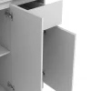 Aparador De Cozinha Com 6 Portas, 1 Gaveta E 5 Nichos, Branco - Nizali