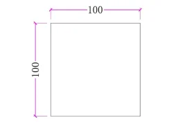 Aplique Led Aluminio D. 10 X A. 10 Cm Preto - Paisley