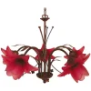 Aplique Tosel Pampilles Tecido Braco Lampada D25 X H9 Cm