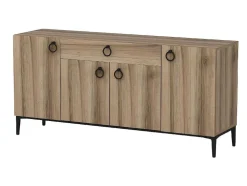 Armário Multiusos Gloria, Noz, 160X42X75 Cm, Epikasa