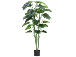 Arvore Artificial De Taro Com Vaso A.160 Verde - Baja