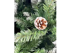 Arvore De Natal Sintética Coberta De Neve 150Cm Facil De Montar