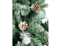Arvore De Natal Sintética Coberta De Neve 150Cm Facil De Montar