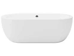Banheira Clássica Oval 200 L, 170 X 80 X 58 Cm Cor Branca Em Acrilico - Neptuna