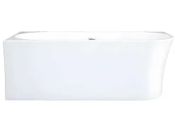 Banheira De Canto Esquerdo De C 201 - 150 X 75 X 59 Cm Cor Branco Em Acrilico - Ponticola