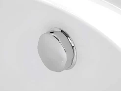 Banheira Oval Piccola - 1 Lugar - 240 L - 120*75*A65 Cm - Preta