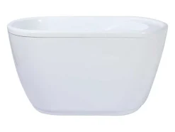 Banheira Oval Piccola - 1 Lugar - 240 L - 120*75*A65 Cm - Branca