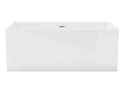 Banheira SemiClássica Retangular 202 L 150X75X58 Cm Branca Acrilica - Pikaia