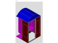 Banho Turco 2 Lugares Myloo Com Assentos Ergonomicos, Painel De Controlo Exterior E Sonda De Temperatura