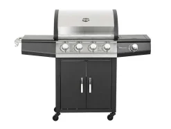 Barbecue A Gas Com 4 Bicos E 1 Fogao Lateral 143X54X115 Cm - Smoky