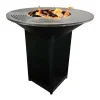 Barbecue Brasero Avec Plaque D'Acier De 100 Cm