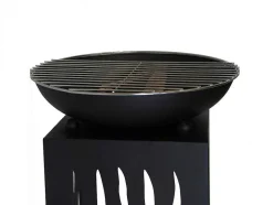 Barbecue Design Elegant Avec Grill Chrome