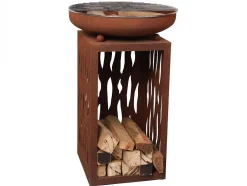 Barbecue Design Elegant Avec Grill Chrome