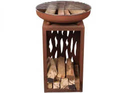 Barbecue Design Elegant Avec Grill Chrome