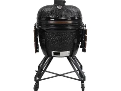Barbecue Kamado A Carvao Em Ceramica E Bambu 67 X 85 X 120 Cm - Ayumi