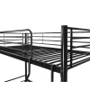 Beliche Duplo Metalico Para 3 Péssoas, 200X145X96Cm Cor Preta