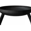 Brasero De Jardin A 3 Pieds En Acier Inoxydable Noir