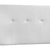 Cabeceira - Couro Sintetico 160X120X4Cm - Branco