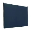 Cabeceira De Cama 180 Cm Veludo Cinzento Azul-Escuro - Ambrilia