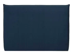 Cabeceira De Cama 180 Cm Veludo Cinzento Azul-Escuro - Ambrilia