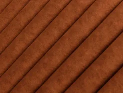 Cabeceira De Cama Costuras Verticais 200 Cm Tecido Terracota - Sarah
