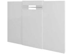 Cabeceira De Cama Extensivel De 140/160 Cm Cor Branco - Maraba