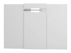 Cabeceira De Cama Extensivel De 140/160 Cm Cor Branco - Maraba