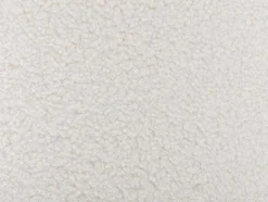 Cadeira Com Apoios De Bracos Tecido Boucle E Aco Inoxidavel Branco E Dourado - Peria De Pascal Morabito