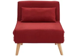 Cadeirão Convertivel Em Tecido Vermelho - Posio