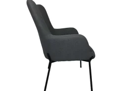 Cadeirão De Tecido De Laco Cinzento Eira