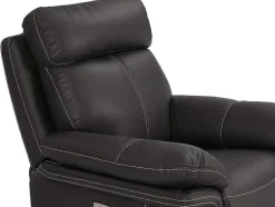 Cadeirão Relax Eletrico Em Pele Castanho - Isiris