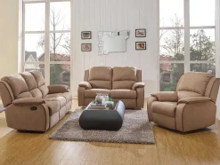 Cadeirão Relax Em Microfibra Cinzento - Hernani