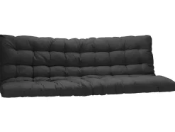 Cama Alta 90 X 190 Cm Com Banco Convertivel Em Metal Branco, Futon E Colchão - Modulo V