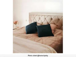 Cama Com Gavetas 180 X 200 Cm Tecido Veludo Champagne + Colchão - Leopold