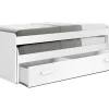 Cama Compacta - 105 Cm 73X201X115Cm - Branca