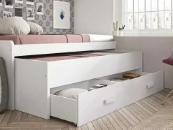 Cama Compacta - 105 Cm 73X201X115Cm - Branca