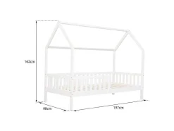 Cama De Cabina Para Crianças 190X90Cm Em Madeira Com Gavetas Marceau