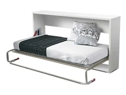 Cama Dobravel 90X190Cm - Branco-Cappuccino