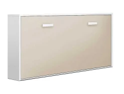 Cama Dobravel 90X190Cm - Branco-Cappuccino