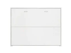 Cama Dupla Dobravel Horizontal 135X190 Cor Branco
