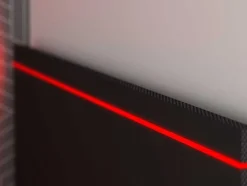 Cama Dupla Gamer 2 X 90 X 200 Cm Com Secretária E Leds Antracite E Vermelho - Vouani