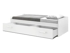 Cama Gaveta - 90 Cm 54X190X98Cm - Branca