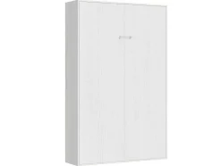 Cama Retratil 120 Vertical Kentaro Cinza Branca