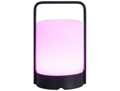 Candeeiro De Exterior Portatil Com Leds A20 Cm, Cores Que Mudam - Balogna