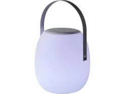Candeeiro De Mesa De Exterior Com Ligacao Bluetooth - Metal - A. 27 Cm - Cores Variaveis - Speak