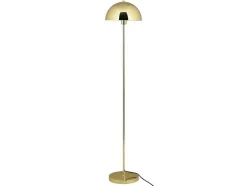 Candeeiro De Pe Vintage Efeito Latao De D.30 X A.149 Cm Cor Dourado - Ontario