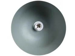 Candeeiro De Teto Em Metal E Madeira De D.26 Cm X A.120 Cm Cor Verde - Malvina